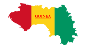 Mapa Guinea