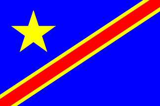 Bandera de Repblica Democrtica del Congo