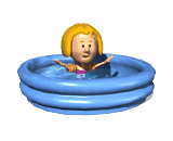 Bao en la piscina