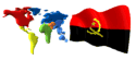 Mapa Angola
