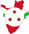 Mapa Burundi