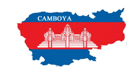 Mapa Camboya