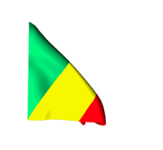 Bandera de Republica del Congo