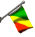 Bandera de Republica del Congo