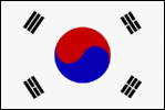 Bandera de Corea del sur