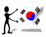 Bandera de Corea del sur