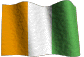 Bandera de Costa de marfil