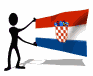 Bandera de Croacia