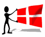 Bandera de Dinamarca