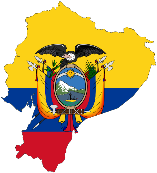 Mapa png de ecuador