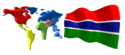 Bandera de Gambia