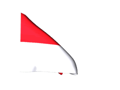 Bandera de indonesia