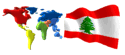 Bandera de Libano