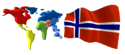 Bandera de Noruega