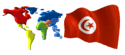 Bandera de Tunez