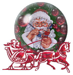 Bola de crital de papa noel