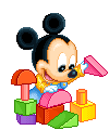 Baby Mickey jugando