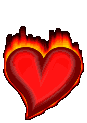 Gif corazon de fuego