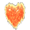 Gif corazon en llamas