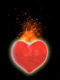 Gif corazon ardiente