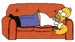 Simpson en el Sofa