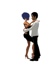Gif pareja bailando